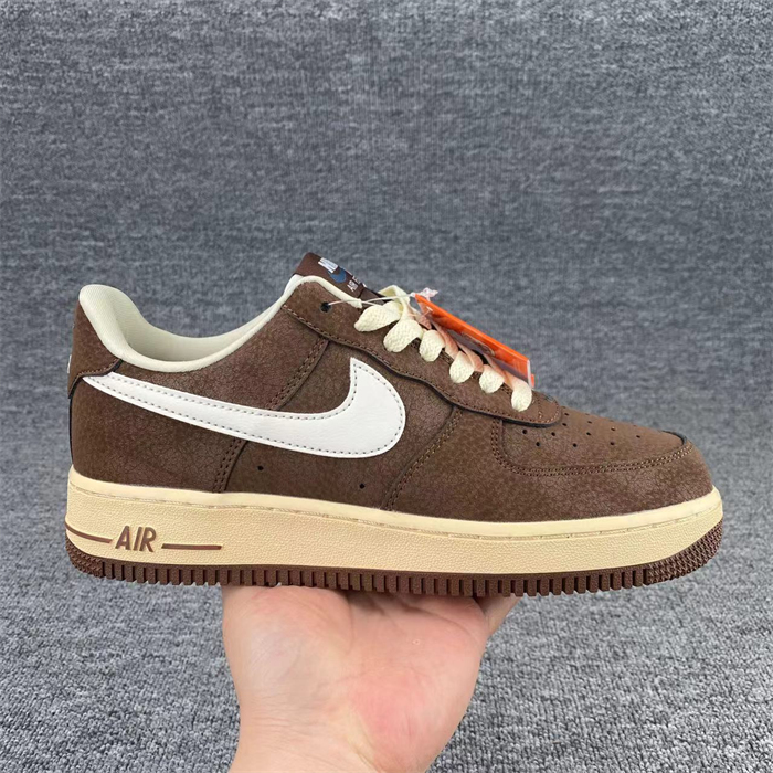 Women's Air Force 1 Brown Shoes Top 254